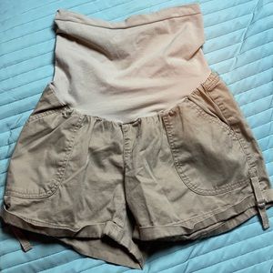 Oh Baby by Motherhood Maternity Khaki Shorts